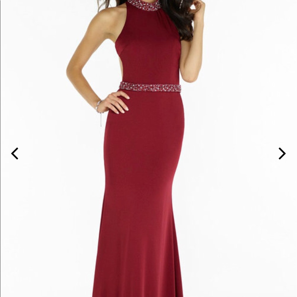 Alyce Paris size 10 new red prom formal dress NWT